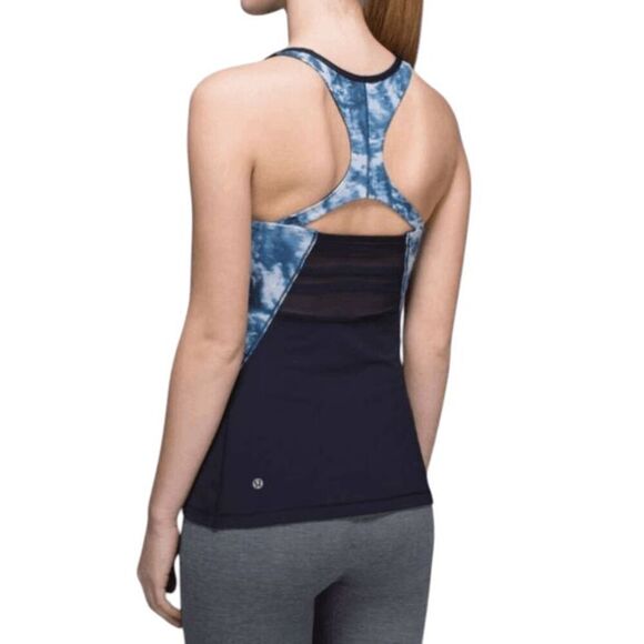 LULULEMON ATHLETICA Mesh With Me Tank Size 6 - Picture 1 of 11